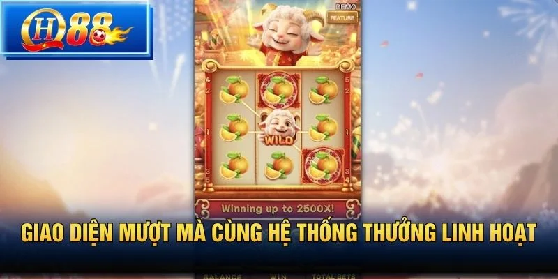 Giao diện mượt mà cùng hệ thống thưởng linh hoạt